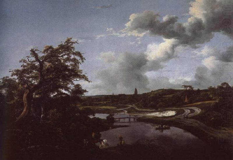 Jacob van Ruisdael Banks of a River china oil painting image